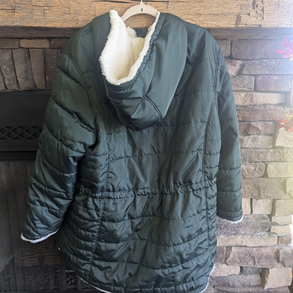 Canada Weather Gear Plus Size Reversible Winter Coat - Picture 5 of 8